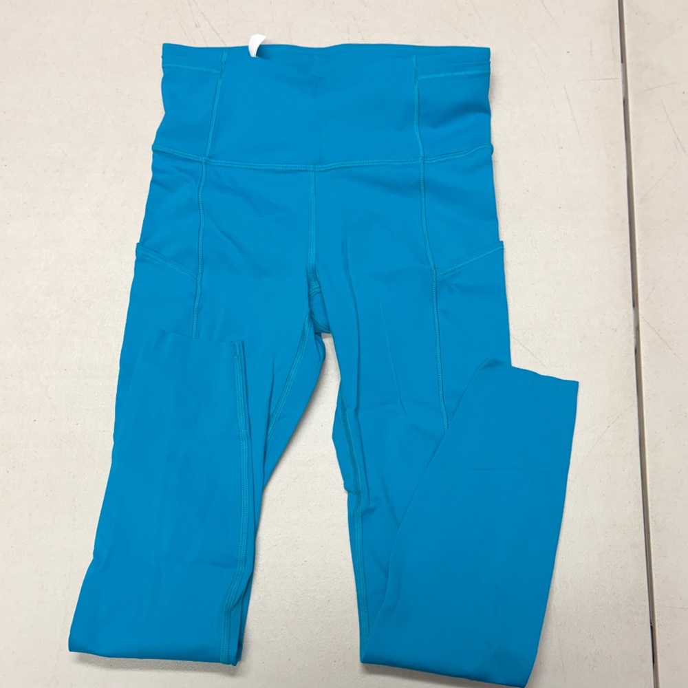 lululemon athletica Turquoise Leggings